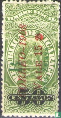 Coat of arms (with overprint)