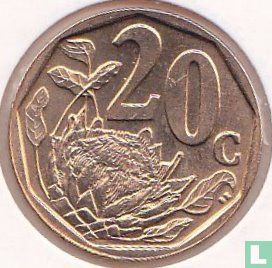 South Africa 20 cents 2003 - Image 2