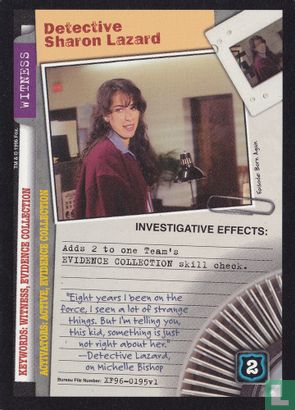 Detective Sharon Lazard - Afbeelding 1