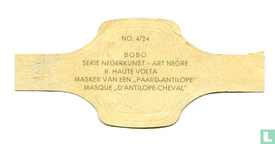 Bobo - R. Haute Volta - Masque "d'antilope-cheval" - Image 2