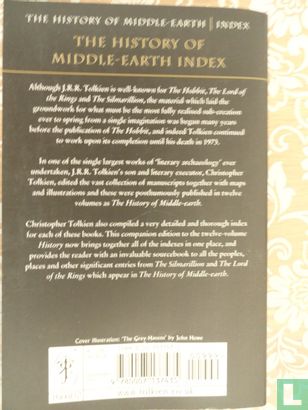 The History of Middle Earth Index - Afbeelding 2