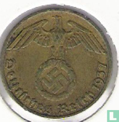 Duitse Rijk 5 reichspfennig 1937 (E) - Afbeelding 1