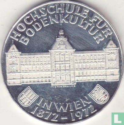 Austria 50 schilling 1972 "100th anniversary Institute of Agriculture" - Image 1