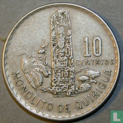 Guatemala 10 Centavo 1975 - Bild 2