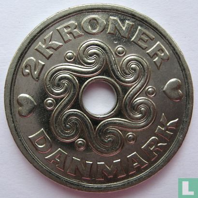 Denemarken 2 kroner 2008 - Afbeelding 2