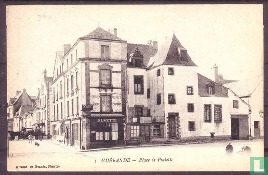 Guérande, Place de Psalette