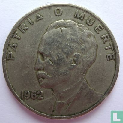 Kuba 20 Centavo 1962 - Bild 1