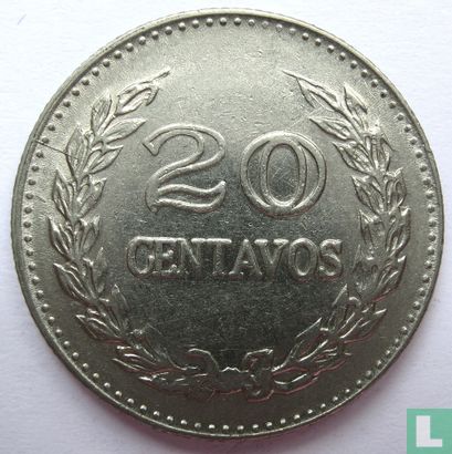 Colombie 20 centavos 1970 - Image 2
