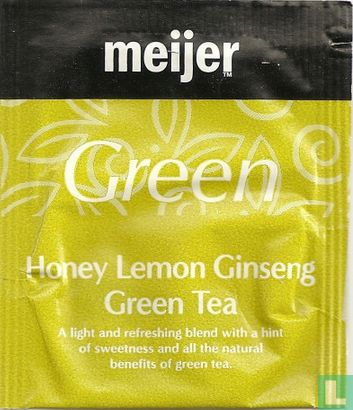 Honey Lemon Ginseng Green Tea - Image 1