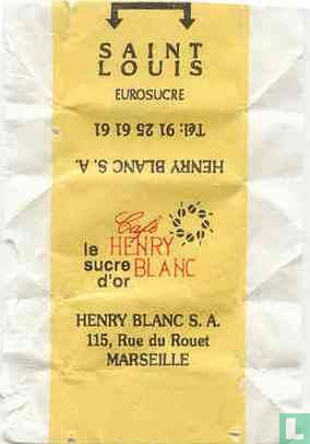 Cafe Henry Blanc le sucre d'or