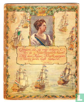 Koningin Wilhelmina schrift 1938 in verband met 40-jarig jubileum   - Afbeelding 1