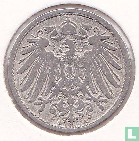 Empire allemand 10 pfennig 1892 (A) - Image 2