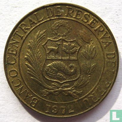 Peru 5 centavos 1972 - Image 1