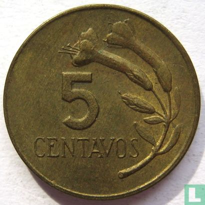 Peru 5 centavos 1972 - Image 2