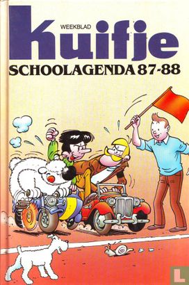 Weekblad Kuifje schoolagenda 87-88 - Image 1