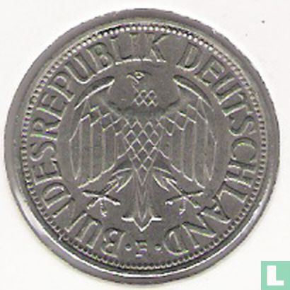 Allemagne 1 mark 1968 (F) - Image 2