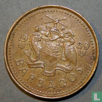 Barbados 5 cents 1989 - Image 1
