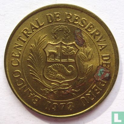 Pérou ½ sol de oro 1973 (type 2) - Image 1