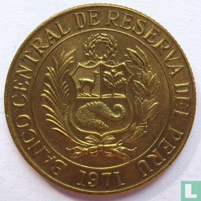 Peru 1 Sol de Oro 1971 - Bild 1