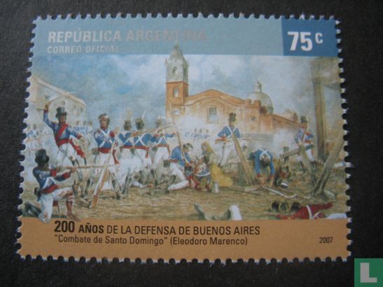 200 years memorial siege of Buenos Aires