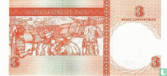 Cuba 3 Pesos 2006 - Image 2