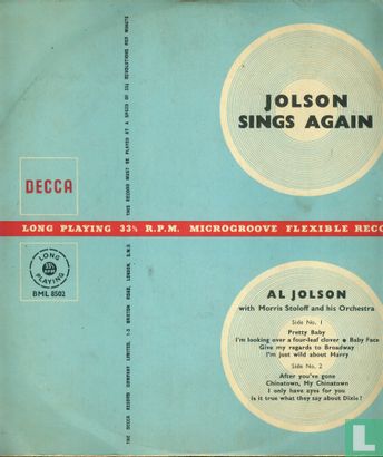 Jolson Sings Again - Afbeelding 1