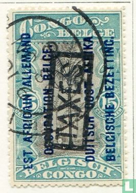 "TAXES" overprint on stamps from 1916