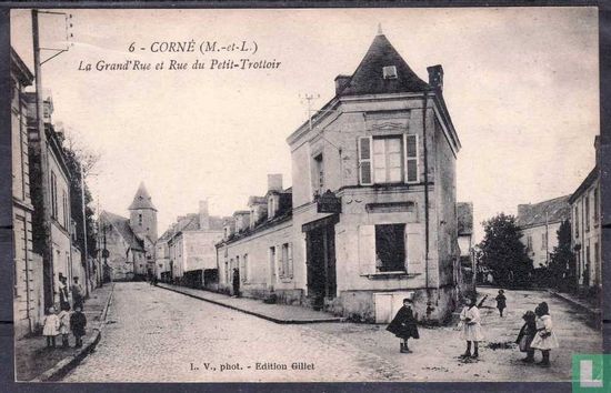 Corné, La Grand´ Rue et Rue Petit-Trottoir 