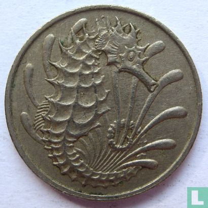 Singapur 10 Cent 1967 - Bild 2