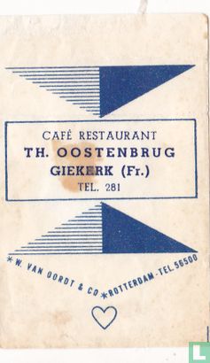 Café Restaurant Th. Oostenbrug