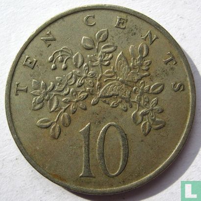 Jamaika 10 Cent 1969 - Bild 2