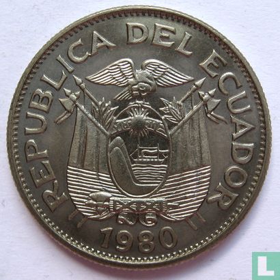 Ecuador 1 sucre 1980 - Image 1
