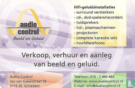 Audia Control Beeld en Geluid - Bild 1