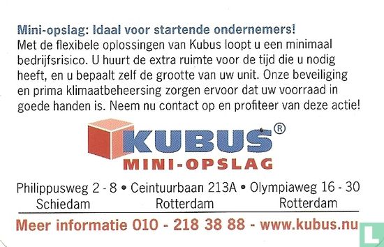 Kubus Mini-opslag - Afbeelding 2