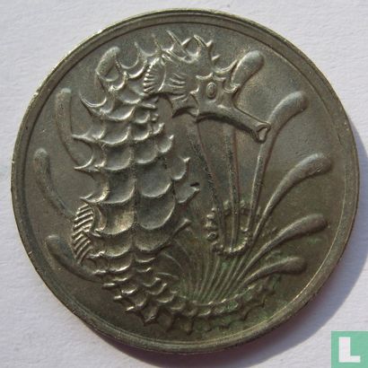 Singapur 10 Cent 1981 - Bild 2