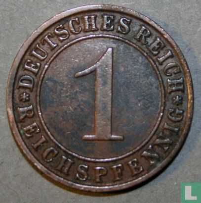 Duitse Rijk 1 reichspfennig 1934 (J) - Afbeelding 2