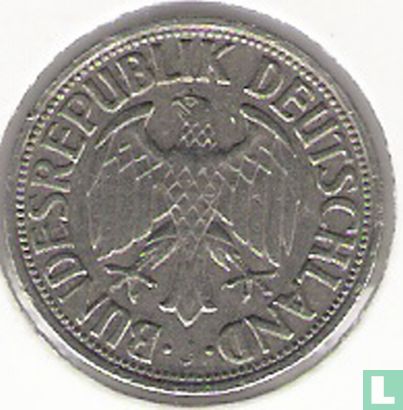 Duitsland 1 mark 1954 (J) - Afbeelding 2