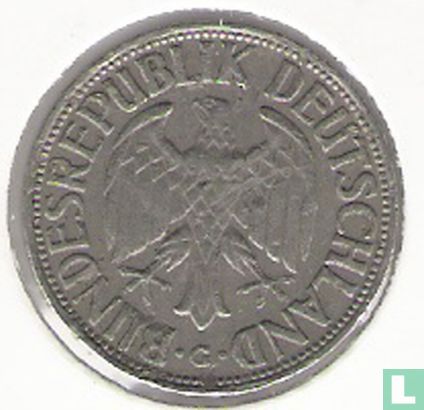 Germany 1 mark 1964 (G) - Image 2
