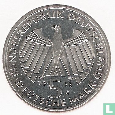 Duitsland 5 mark 1973 "125th anniversary Frankfurt National Assembly" - Afbeelding 1