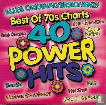 40 power hits - best of 70s charts - Afbeelding 1