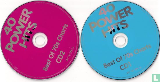 40 power hits - best of 70s charts - Afbeelding 3