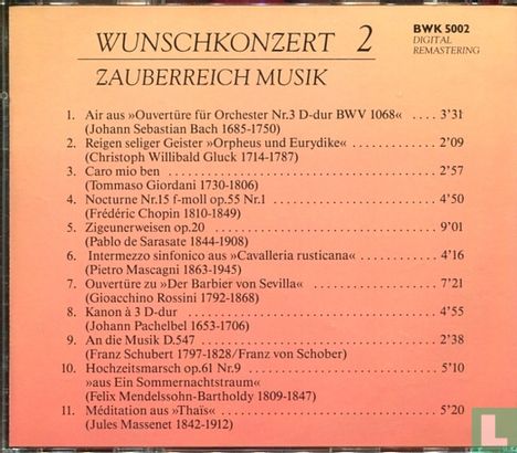 Wunschkonzert 2 - Zauberreich Muzik - Afbeelding 2