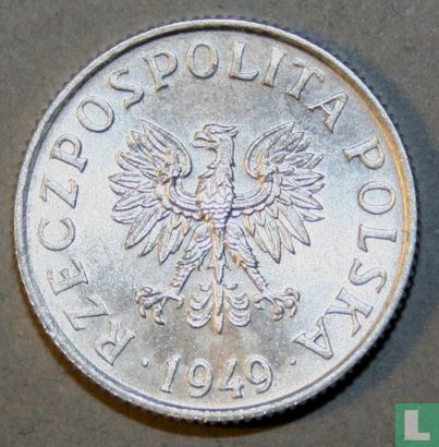 Pologne 2 grosze 1949 - Image 1