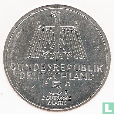 Deutschland 5 Mark 1971 "500th anniversary Birth of Albrecht Dürer" - Bild 1