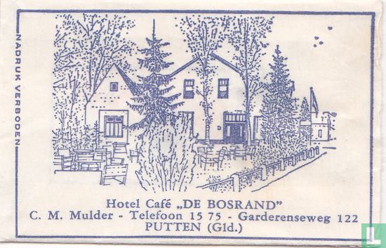 Hotel Café "De Bosrand"