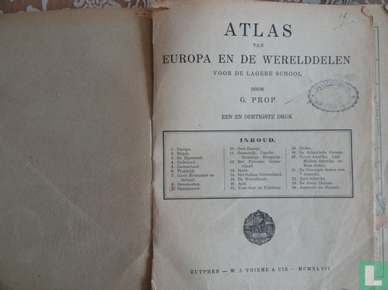 Atlas van Europa en de Werelddelen - Image 2
