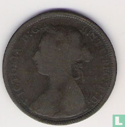 Royaume-Uni ½ penny 1893 - Image 2