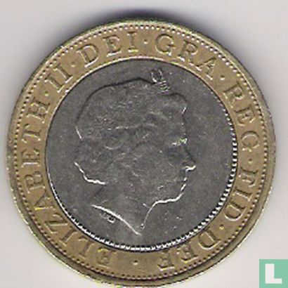 Verenigd Koninkrijk 2 pounds 2001 - Afbeelding 2