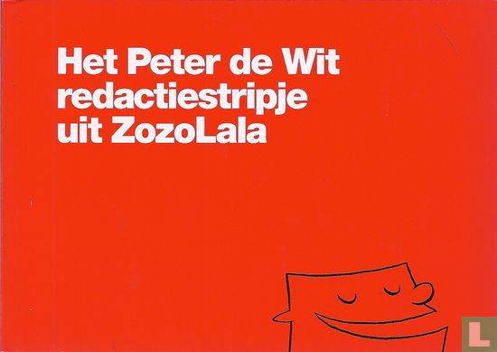 Het Peter de Wit redactiestripje uit Zozolala - Image 1
