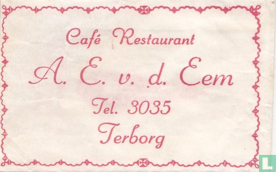 Café Restaurant A.E. v.d. Eem